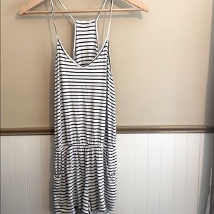Double Zero - Striped Romper
